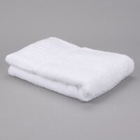 Oxford Signature 27 inch x 50 inch 100% 2 Ply Cotton Bath Towel 14 lb. - 12/Pack