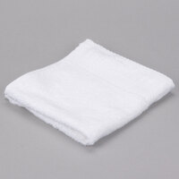 Oxford Signature 13 inch x 13 inch 100% 2 Ply Cotton Wash Cloth 1.5 lb. - 12/Pack
