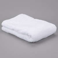 Oxford Signature 27 inch x 54 inch 100% 2 Ply Cotton Bath Towel 17 lb. - 36/Case