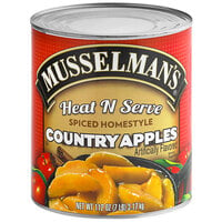 Musselman's #10 Can Heat N Serve Spiced Homestyle Country Apples - 6/Case