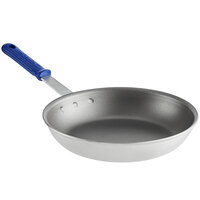 Vollrath ES4010 Wear-Ever 10" Aluminum Non-Stick Fry Pan with Rivetless Interior, PowerCoat2 Coating, and Blue Cool Handle