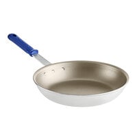 Vollrath ES4010 Wear-Ever 10" Aluminum Non-Stick Fry Pan with Rivetless Interior, PowerCoat2 Coating, and Blue Cool Handle