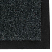 Notrax 130 Sabre Forest Green Carpet Entrance Floor Mat - 3/8" Thick