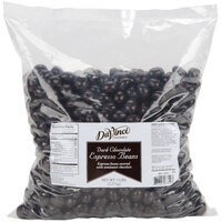 DaVinci Gourmet 5 lb. Dark Chocolate Covered Espresso Beans