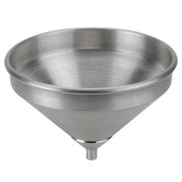 American Metalcraft 2 Qt. (64 oz.) 9" Funnel with Built-In Strainer 913ST