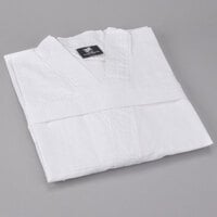 Oxford Waffle Weave Kimono Style Bath Robe - 48" x 60" 100% Cotton 25 lb.