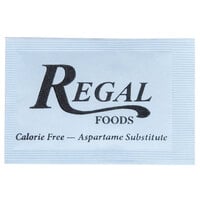 Regal Blue Aspartame Sugar Substitute Packet - 2000/Case