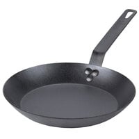 Lodge CRS10 French Style Pre-Seasoned 10" Carbon Steel Fry Pan
