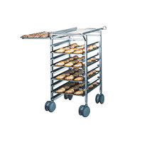 Rational 60.70.160 Height Adjustable Transport Trolley for 62 On 102 Combi Duo Ovens