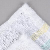 Chef Revival 15 inch x 26 inch Multi-Stripe 100% Cotton Bar Towel - 12/Pack