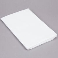Choice 36 inch x 36 inch White 100% Cotton Flour Sack Towel - 12/Pack