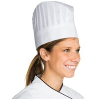 Chef Revival 7 inch Disposable Non-Woven Corporate Chef Hat with Vented Top - 25/Case