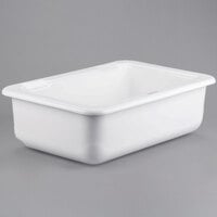 Carlisle CM104202 Coldmaster Full Size White Cold Food Pan Holder - 6" Deep