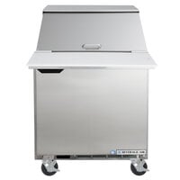 Beverage-Air SPE27HC Elite Series 27" 1 Door Refrigerated Sandwich Prep Table