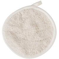 San Jamar 8" Terry Cloth Round Pot Holder 813RPH - 12/Pack