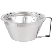 Grindmaster ABB1.5SS Stainless Steel Brewing Funnel for Shuttle Coffee Brewers