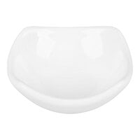 American Metalcraft SQSC15 Squound 1.5 oz. White Ceramic Sauce Cup - 12/Case