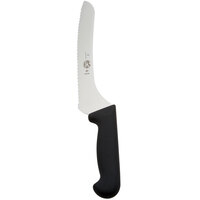 Victorinox 7.6058.20 9" Offset Serrated Edge Bread Knife with Fibrox Handle