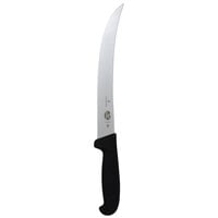 Victorinox Fibrox® Stainless Steel Curved Breaking Knife with Black Nylon  Handle - 8L Blade