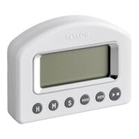 Taylor 5847-21 Digital 24 Hour Kitchen Timer with Clock