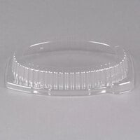 Dart CL9PR 9 inch Clear Plastic Oval Dome Platter Cover - 500/Case
