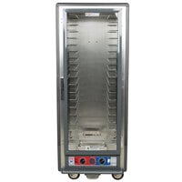 Metro C539-CLFC-4-GY C5 3 Series Low Wattage Heated Holding and Proofing Cabinet with Clear Single Door - Gray