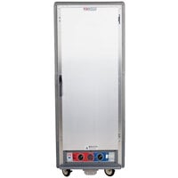 Metro C539-CLFS-L-GY C5 3 Series Low Wattage Lip Load Heated Holding and Proofing Cabinet with Solid Single Door - Gray