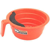 Bunn 20583.0006 Orange Plastic Funnel with Decals for Bunn Coffee Brewers - 7 1/8 inch