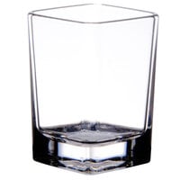 Thunder Group PLTHSG125SC 2.5 oz. Plastic Square Shot Glass / Dessert Glass