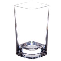 Thunder Group PLTHSG130SC 3 oz. Plastic Square Shooter / Dessert Shot Glass