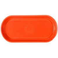 Fiesta® Dinnerware from Steelite International HL412338 Poppy 12" x 5 11/16" Oval China Bread Tray - 6/Case