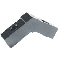 Carlisle 900131 Gray 2 Prong Replacement Sneeze Guard Assembly Block - 2/Pack