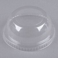 Dart DLW662 Clear Plastic Dome Lid with 2 inch Hole - 1000/Case