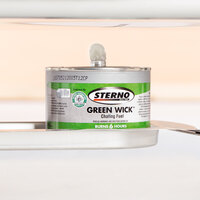 Sterno 10122 6 Hour Green Wick Chafing Fuel - 24/Case