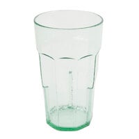 Cambro LT22427 Laguna 22 oz. Spanish Green Customizable SAN Plastic Tumbler - 36/Case