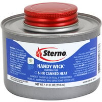 Sterno 10368 6 Hour Handy Wick Chafing Fuel with Safety Twist Cap - 24/Case