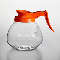 Bunn 42401.0101 64 oz. Glass Decanter with Orange Handle