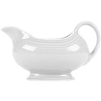 Fiesta® Dinnerware from Steelite International HL486100 White 18.5 oz. China Sauce / Gravy Boat - 4/Case