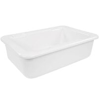 Carlisle CM104902 Coldmaster Full Size White Cold Food Pan Holder with Organizer - 6 inch Deep