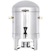 Vollrath 46094 5 Gallon New York, New York Coffee Urn with Brass Trim