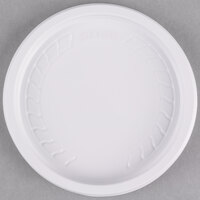 Solo MicroGourmet White Recessed Polypropylene Lid - 500/Case