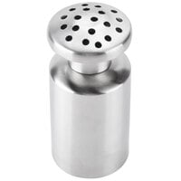 American Metalcraft TSC7 7 inchH Tall Stainless Steel Shaker with Coarse Holes - 16 oz.