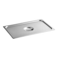 Choice Full Size Stainless Steel Solid Steam Table / Hotel Pan Cover