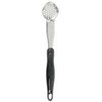 Vollrath 6422120 Jacob's Pride 1 oz. Black Perforated Oval Spoodle® Portion Spoon