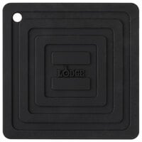 Lodge AS6S11 Black 6" x 6" Silicone Pot Holder