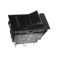 Bunn 03356.1001 On / Off / On Black Rocker Switch for TU3Q Tea Brewers & AFP Autofill Pump Systems