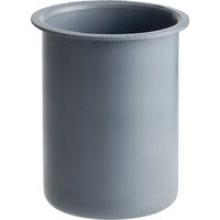 Steril-Sil PC-700-GRAY Gray Solid Plastic Flatware Cylinder
