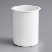 Steril-Sil PC-700-WHITE White Solid Plastic Flatware Cylinder