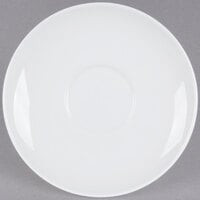 CAC MAJ-36 Majesty European Bone China 4 1/2" Saucer - 36/Case