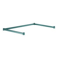 Regency 24" x 36" Green Epoxy 3-Sided Frame for Wire Shelving